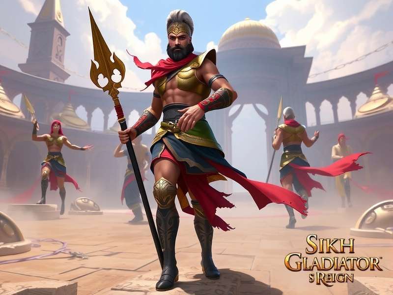 Sikh Gladiator S Reign character showcase